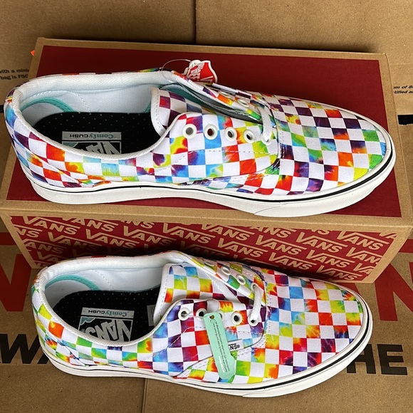 Vans Comfycush Era The-Dye Checkerboard sneakers Men’s - Picture 3 of 16